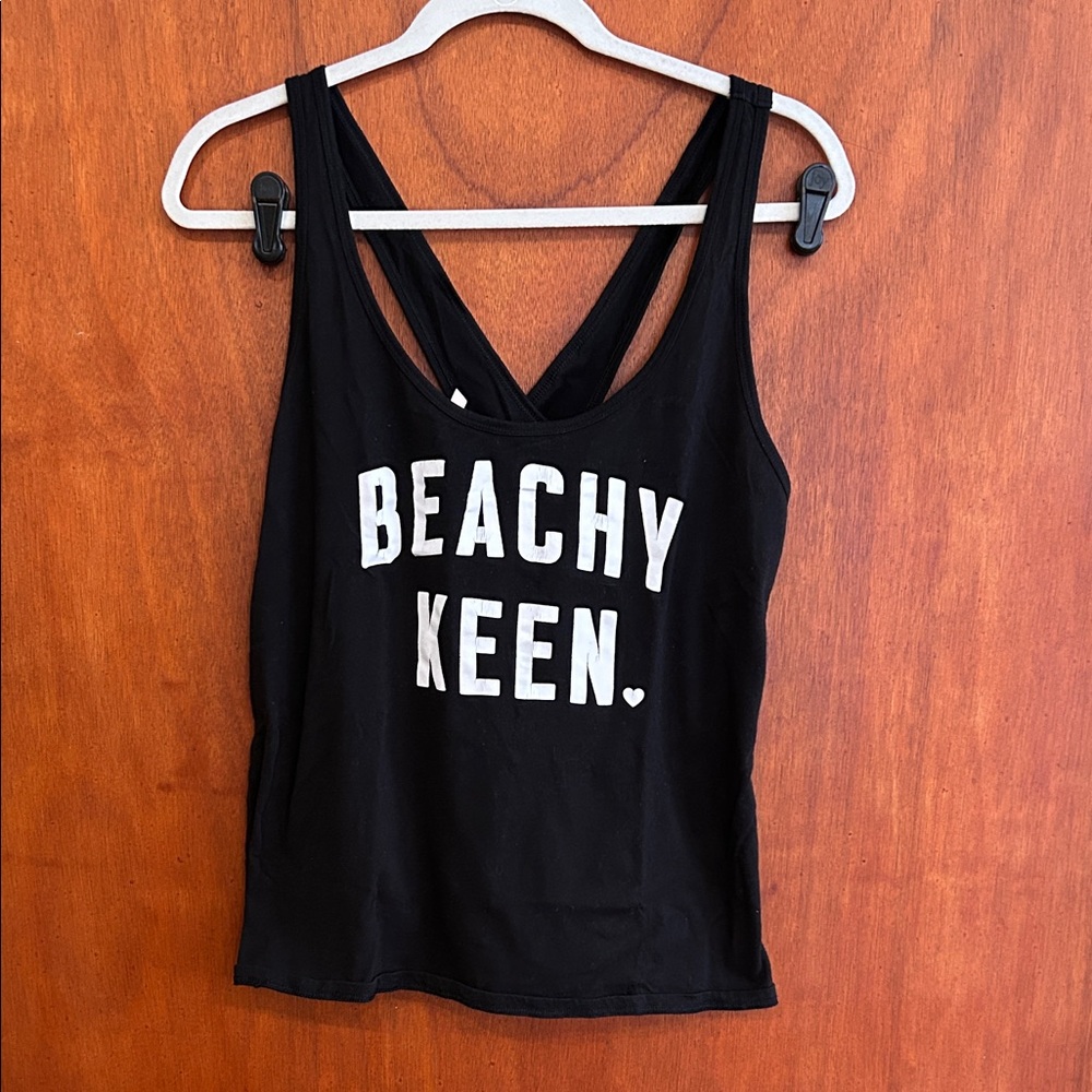 Victorias secret twist back top size L